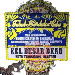 Papan Bunga Duka Cita Premium